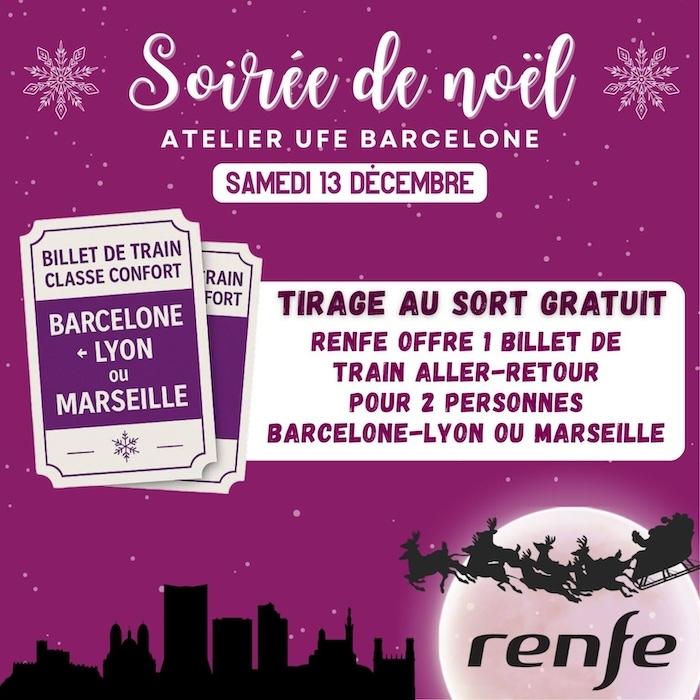 affiche UFE Barcelone