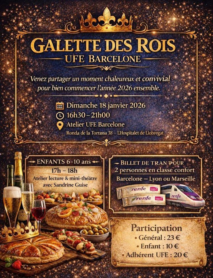 affiche UFE Barcelone