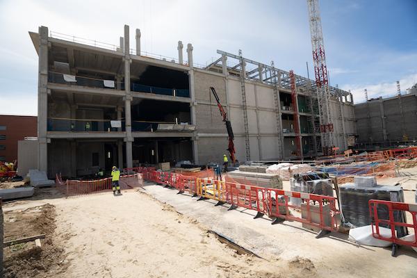 Une image de la construction du bâtiment MAD4