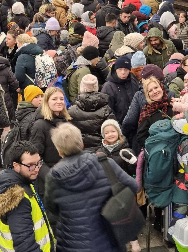 Famille ukrainienne Pologne
