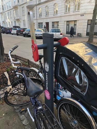 vélo cargo attaché copenhague