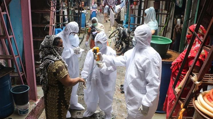 VACCIN bidonville india inde