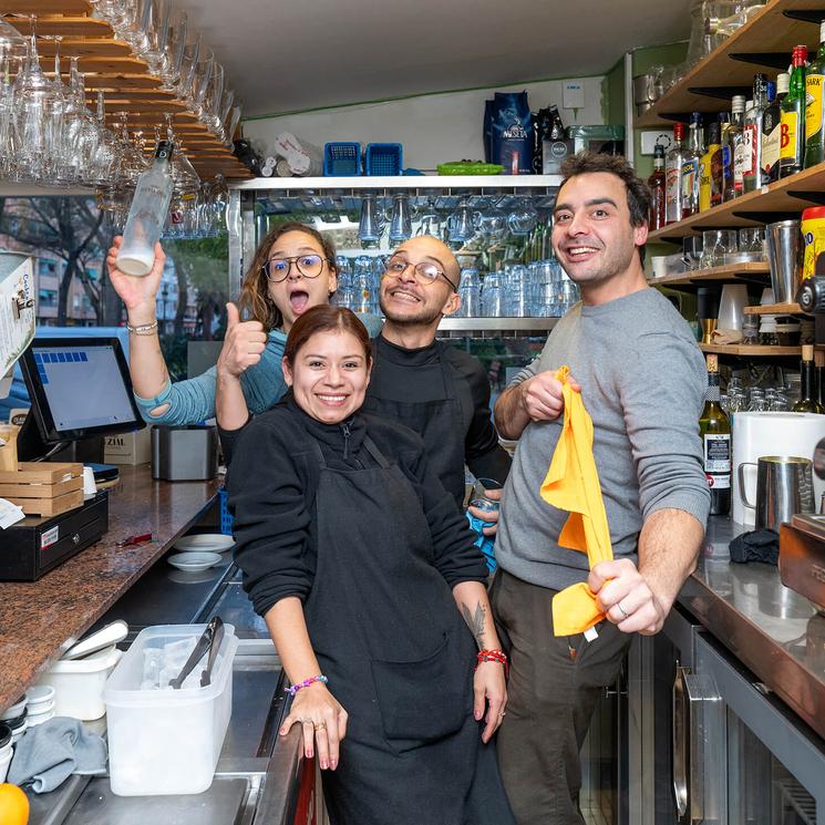 les propiétaires d'OLRAITrestaurante