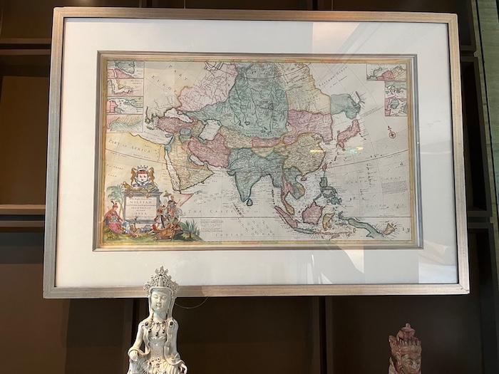 carte ancienne Galerie Bartele Jakarta