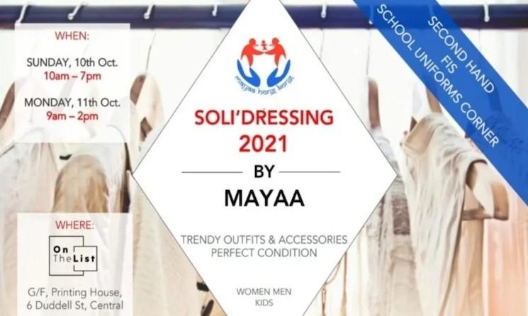 vente de charité au profit de Mayaa