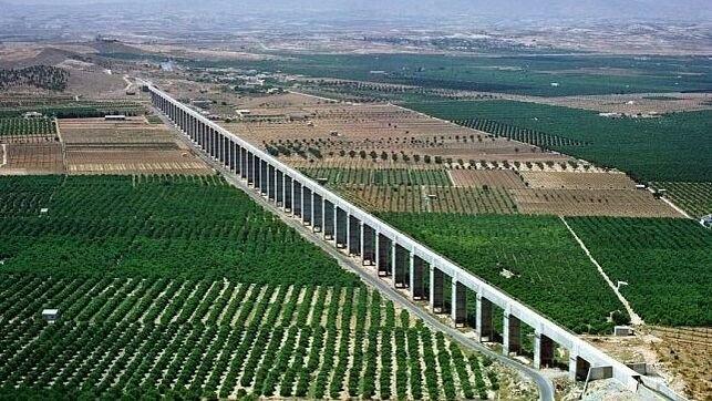 viaduc de transfert tage-segura par castilla-la mancha