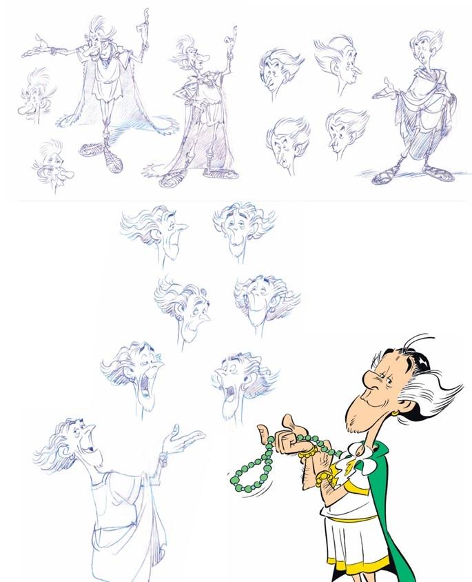 Vicévertus dans le dernier Astérix