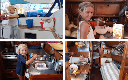 la vie à bord de Perello