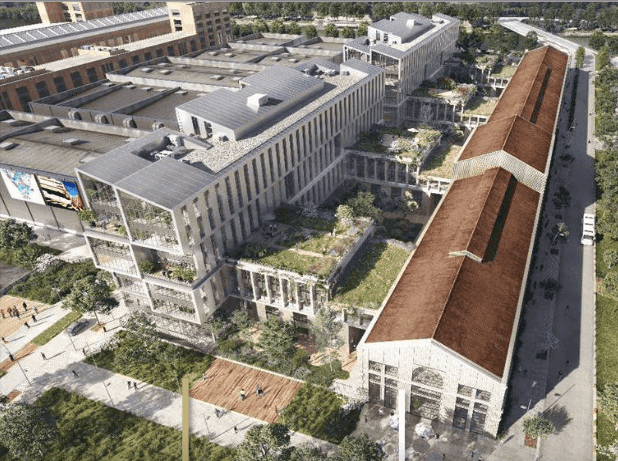 vieux bâtiments industriels