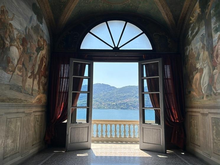 villa carlotta vue sur le lac de côme