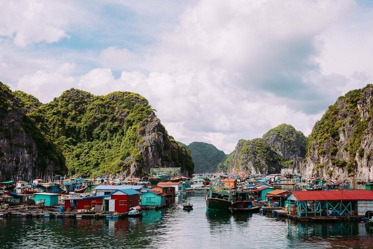Cai Beo, village flottant près de Hai Phong
