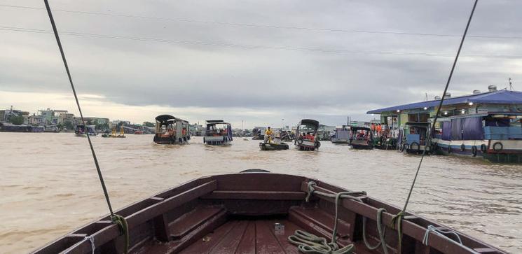 Visite du marché flottant Cai Rang à Can Tho