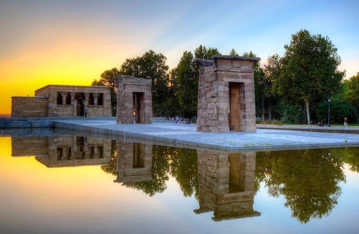 Temple de Debod à Madrid