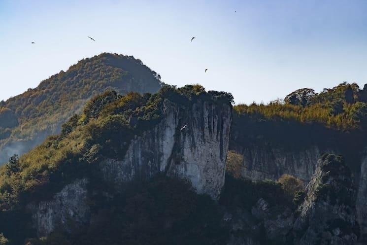 Vue montagneuse de la région égéenne sur la Voie des Efeler, Turquie