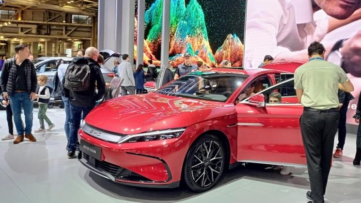 les voitures électriques BYD