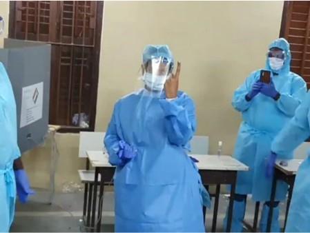 vote india inde covid chennai tamil nadu