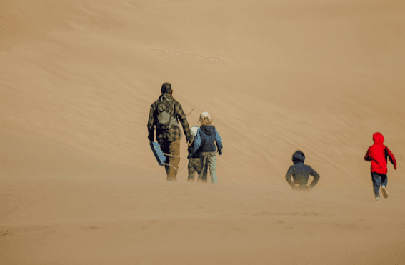 un voyage en famille