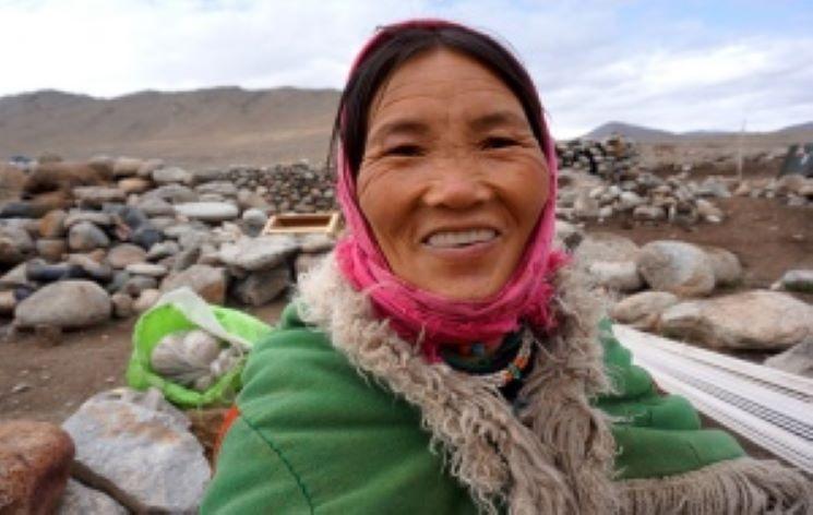 Une femme nomade Changpa