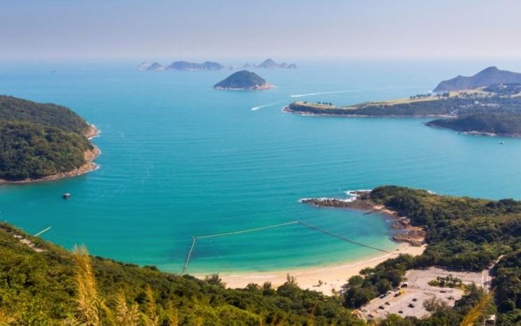 plages et iles de Hong Kong