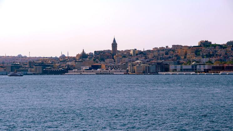 vue sur la tour de Galata tour de Léandre