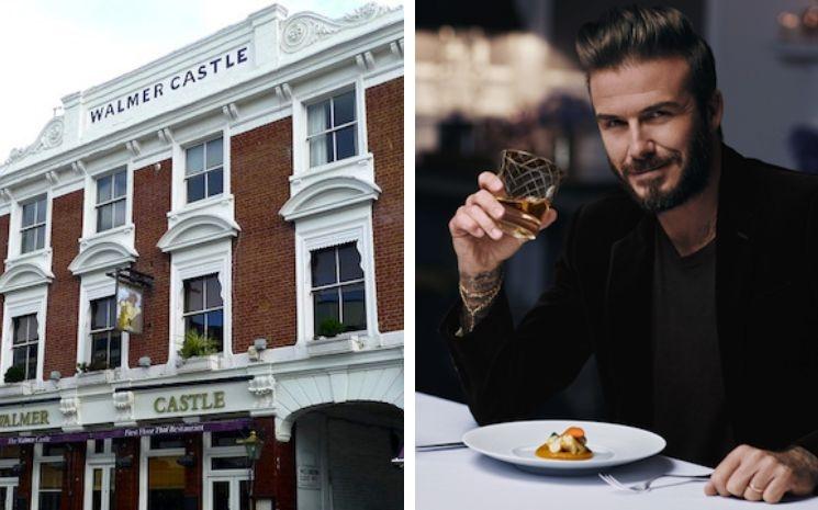 walmer castle David Beckham