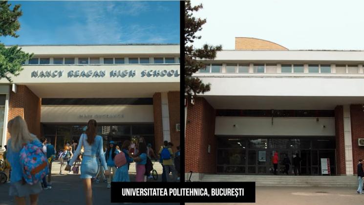 Wednesday série tournée en Roumanie