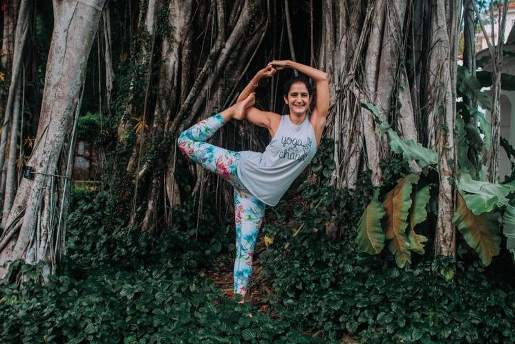 prof de yoga Laura Zaccaria