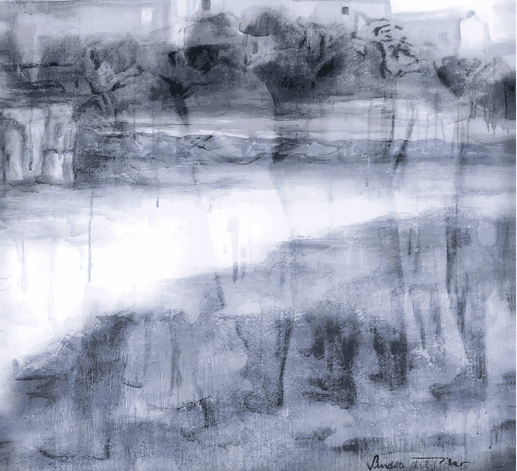 Œuvre de Sandra del Pilar issue de l’exposition Gaps & Ghosts à la galerie Zilberman