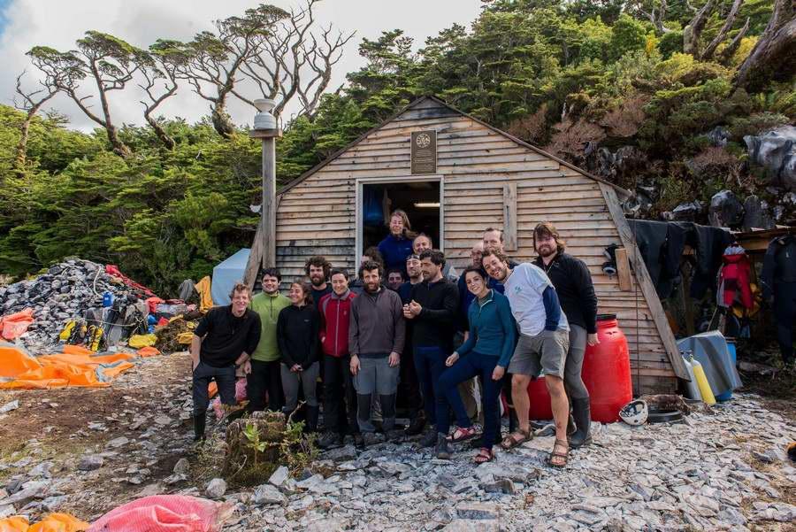 Equipe de l'expédition