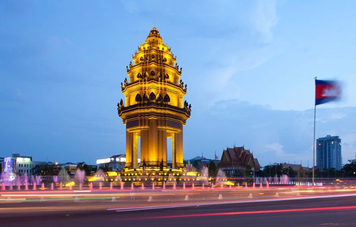 Monument de l'indépendance à Phnom Penh