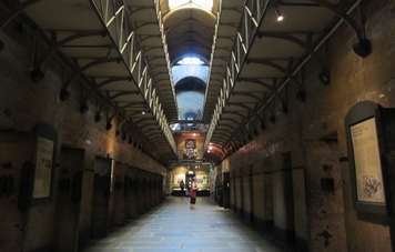 Interieur de la prison de Melbourne