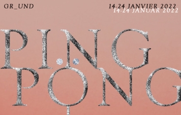 Affiche de l'exposition Ping Pong