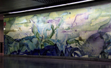 Azulejos dans le Metro de Lisbonne