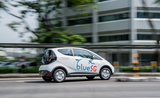 BlueSG Bolloré Singapour autopartage electric carsharing