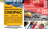 stage français FLE cours intensifs CREIPAC Nouvelle-Calédonie