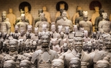 musee Te Papa Wllington soldats Qinshihuang, Xi'an, China