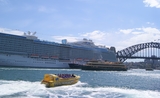 Si vous vous êtes baladés près du port de Sydney le week-end dernier vous avez sans doute dû apercevoir le Majestic Princess, un impressionnant paquebot australien.