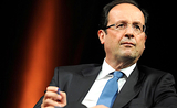 Président Francois Hollande Londres dédicace livre