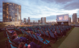Rooftop Film Club cinéma plein air toits Londres films Royaume-Uni
