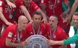 Allemagne Ribery Francfort Eintracht football Bundesliga