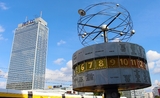 horloge Alexanderplatz Weltzeituhr Berlin