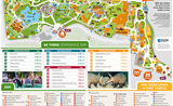 Plan du zoo de Budapest