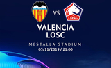 Lille Valence : Ligue des Champion - Source FB Valencia CF