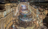 Regent Street Noel illuminations lumières de Noël Londres