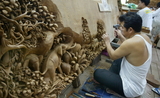Sculpteur-Thailande