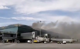 aéroport Alicante incendie