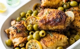 poulet citronné aux olives
