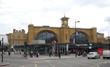 Londres King's Cross Station fermée