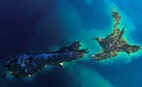 Satellite Nouvelle-Zélande Nuages