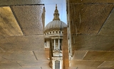 St Pauls cathedral pluie